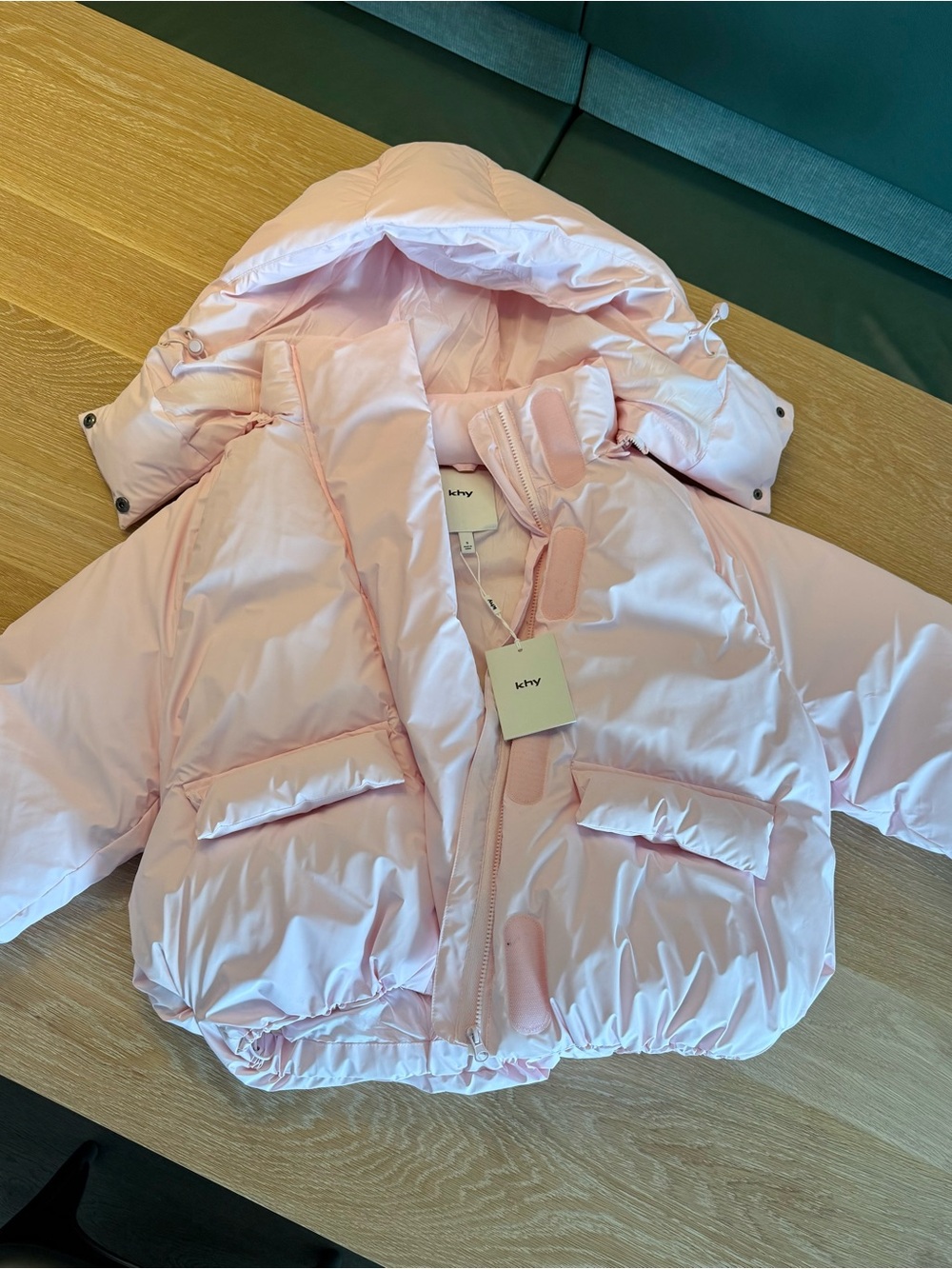 Brand New Khy by Kylie Jenner Pink Puffer Jacket